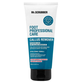 Гель-кератолітик для видалення загрубілої шкіри і натоптнів Foot Professional Care Mr.SCRUBBER, 200 мл